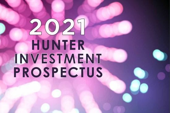 2021 HUNTER INVESTMENT PROSPECTUS